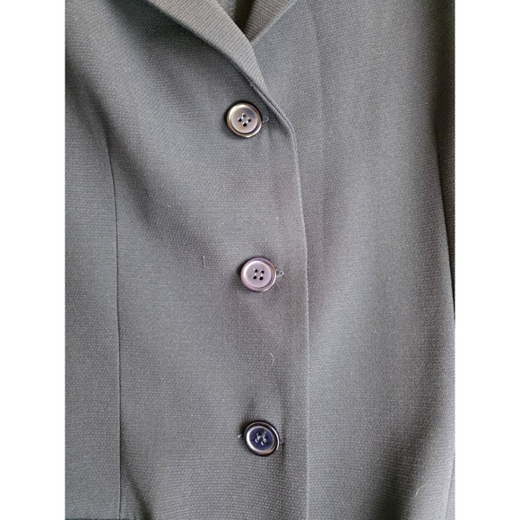 Vintage Y2K Danny Nicole Navy Blue Blazer and Pant Suit Set Women's Size 10 - Picture 4 of 16